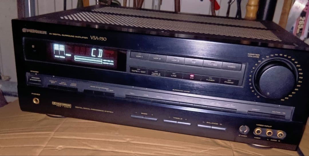 Pioneer 　パイオニア　VSA-750 k　AVデジタルサラウンドアンプ