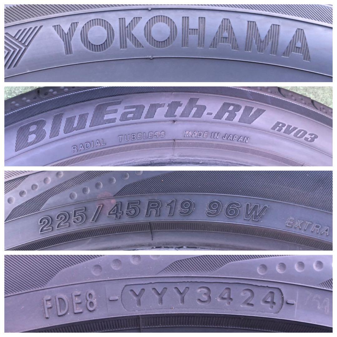 タイヤ・ホイール 225/45 R19 YOKOHAMA BluEarth-RV RV03