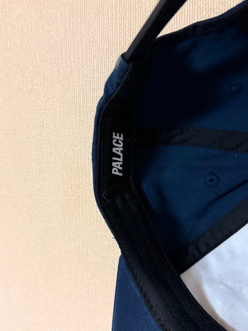 PALACE ネイビーキャップ イーグル刺繍