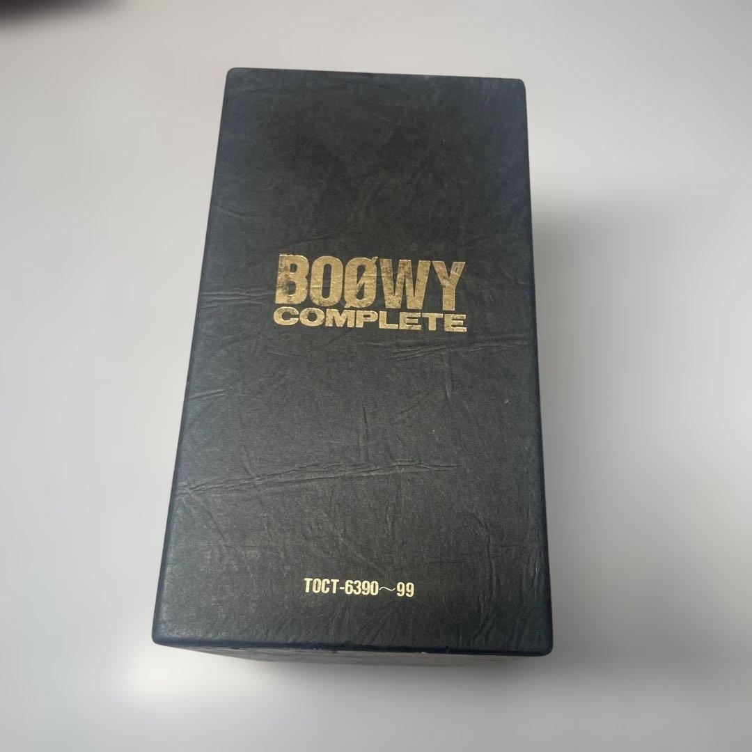 BOOWY COMPLETE BOX CD 10枚組　ベスト