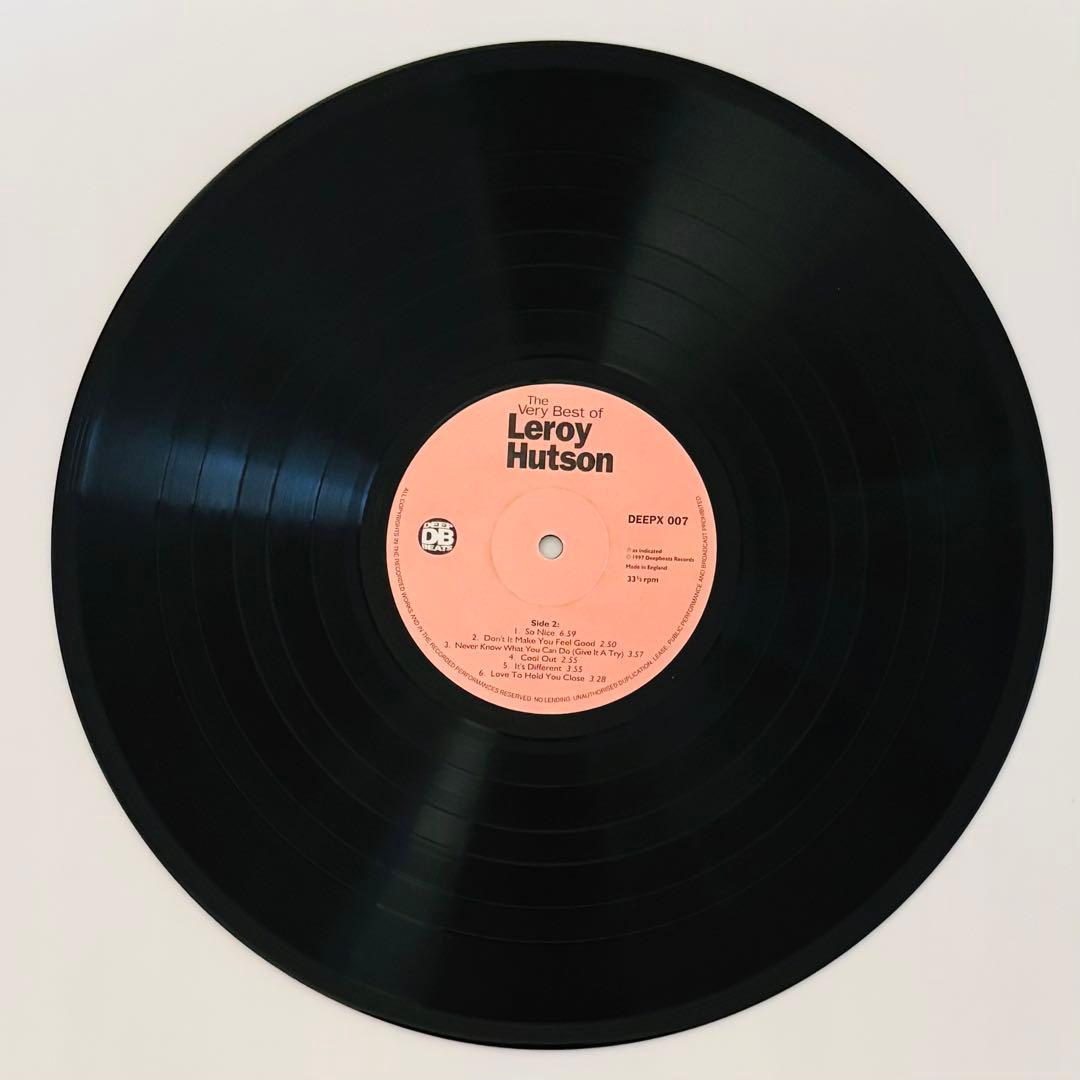 【2LP】Leroy Hutson／The Very Best Of 〜