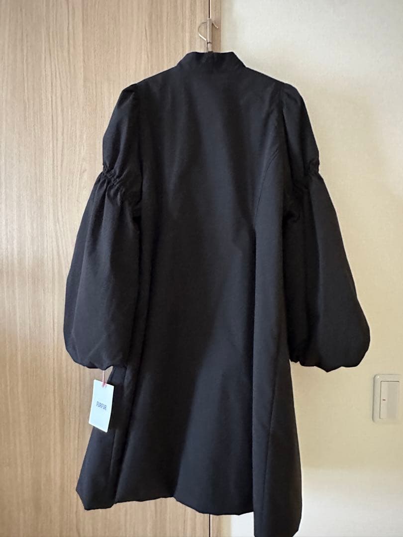 バルーンスリーブ 黒 ダウンコート　FURFUR 新品 ¥46000