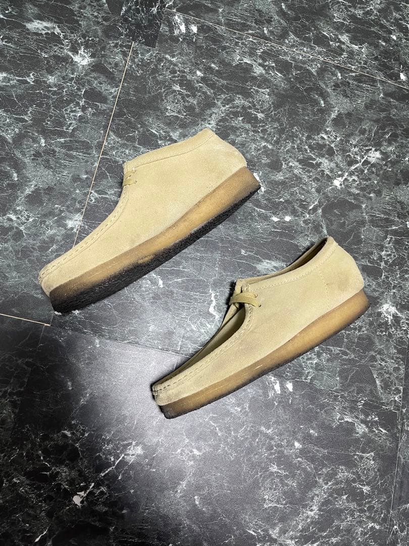 Clarks クラークス ワラビー スエード　UK7 1/2