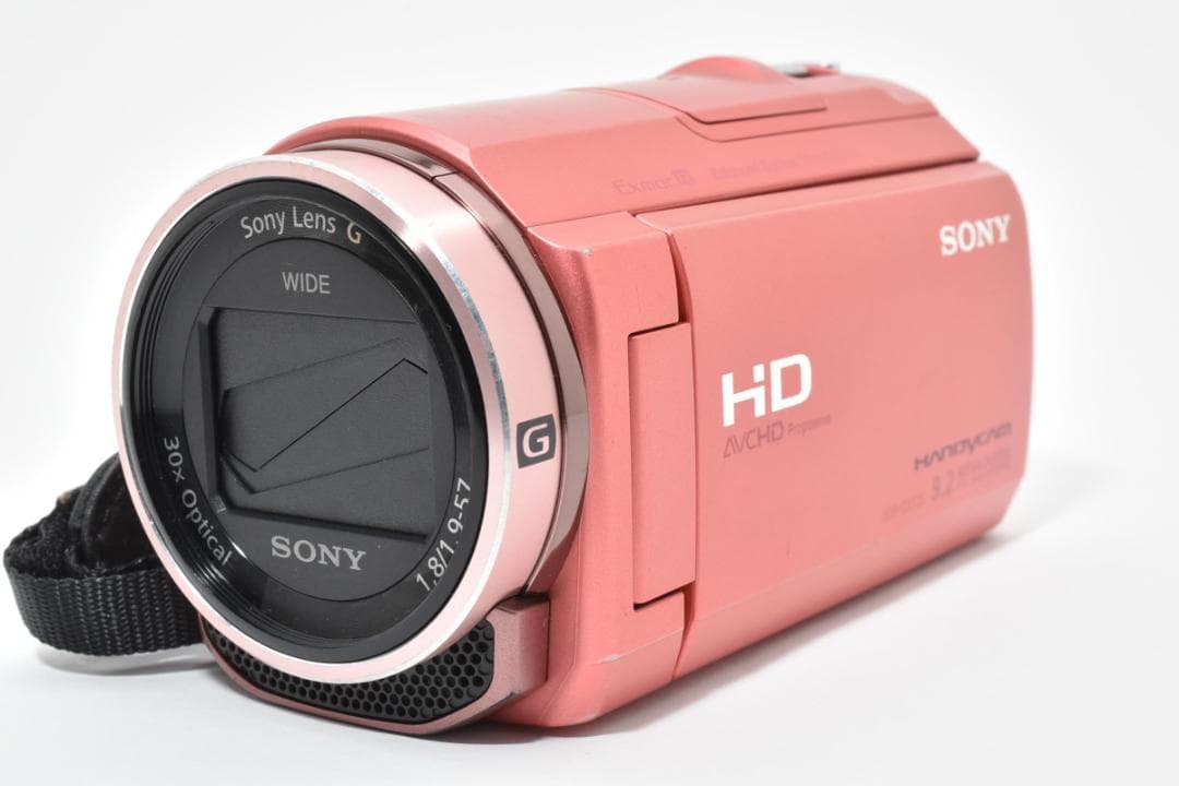 【美品】SONY Handycam HDR-CX535 ピンク　動作確認済