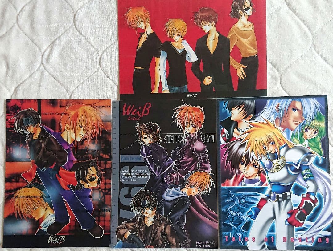 テニプリ・REBORN・銀魂・最遊記など90年代後半からの同人便箋コレクションB