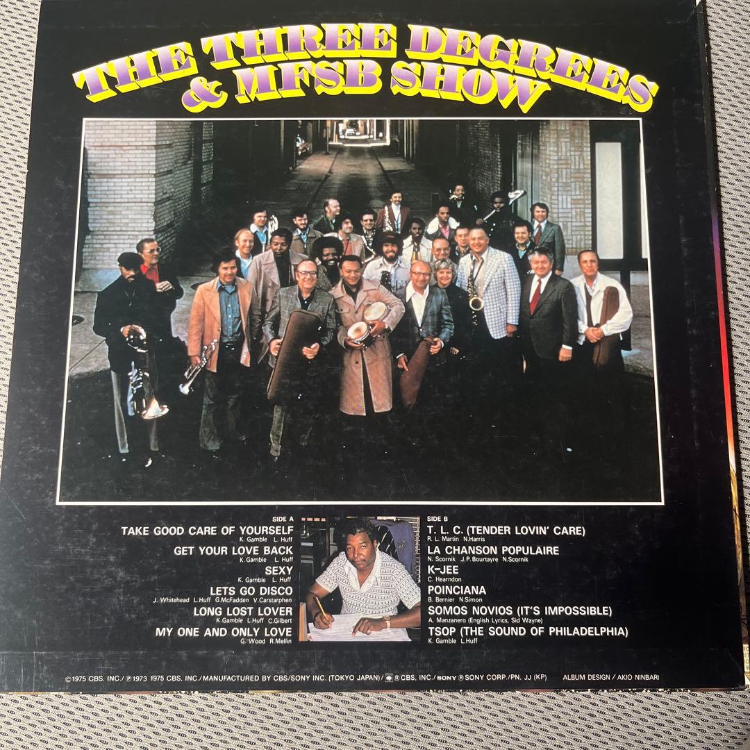 極美品 LP 4作品セット 全て日本盤 スリー・ディグリーズ レコード
