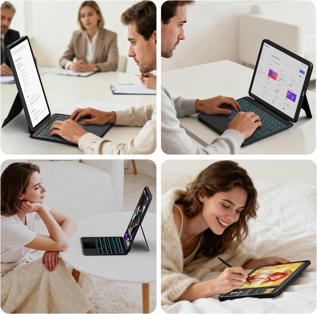 iPad Air用 キーボードケース 11インチ JIS配列 マグネット着脱