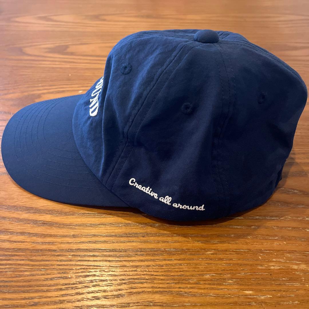alound NYLON LOGOCAP ネイビー