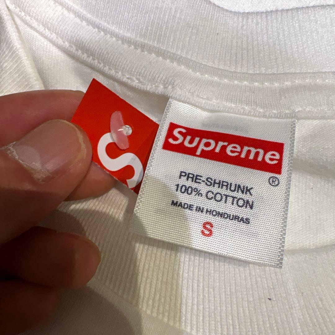 Supreme シュプリーム 白 Sサイズ Spider-man tee