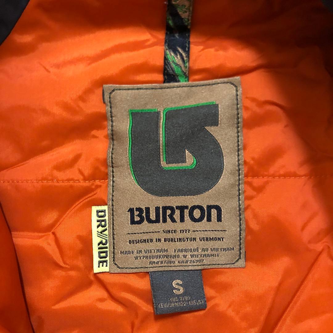 Burton スノーボードジャケット　パンツ上下セット sサイズ