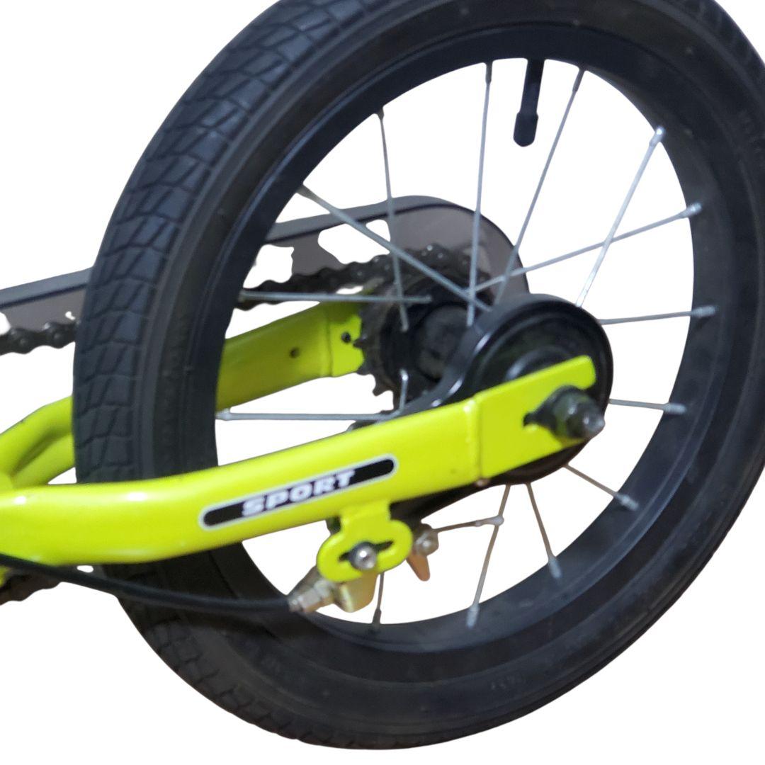 廃盤 限定色 ストライダー STRIDER 14X ライムイエロー 自転車