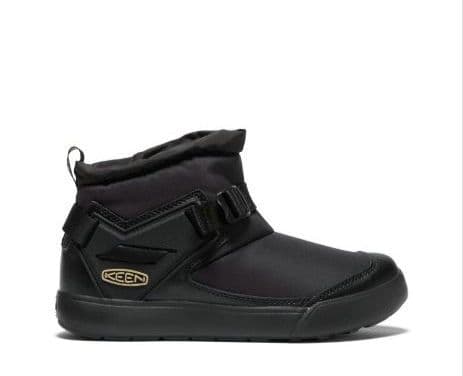 【美品】KEEN ウィメンズ フッドロメオ ミニブーツ ブラック