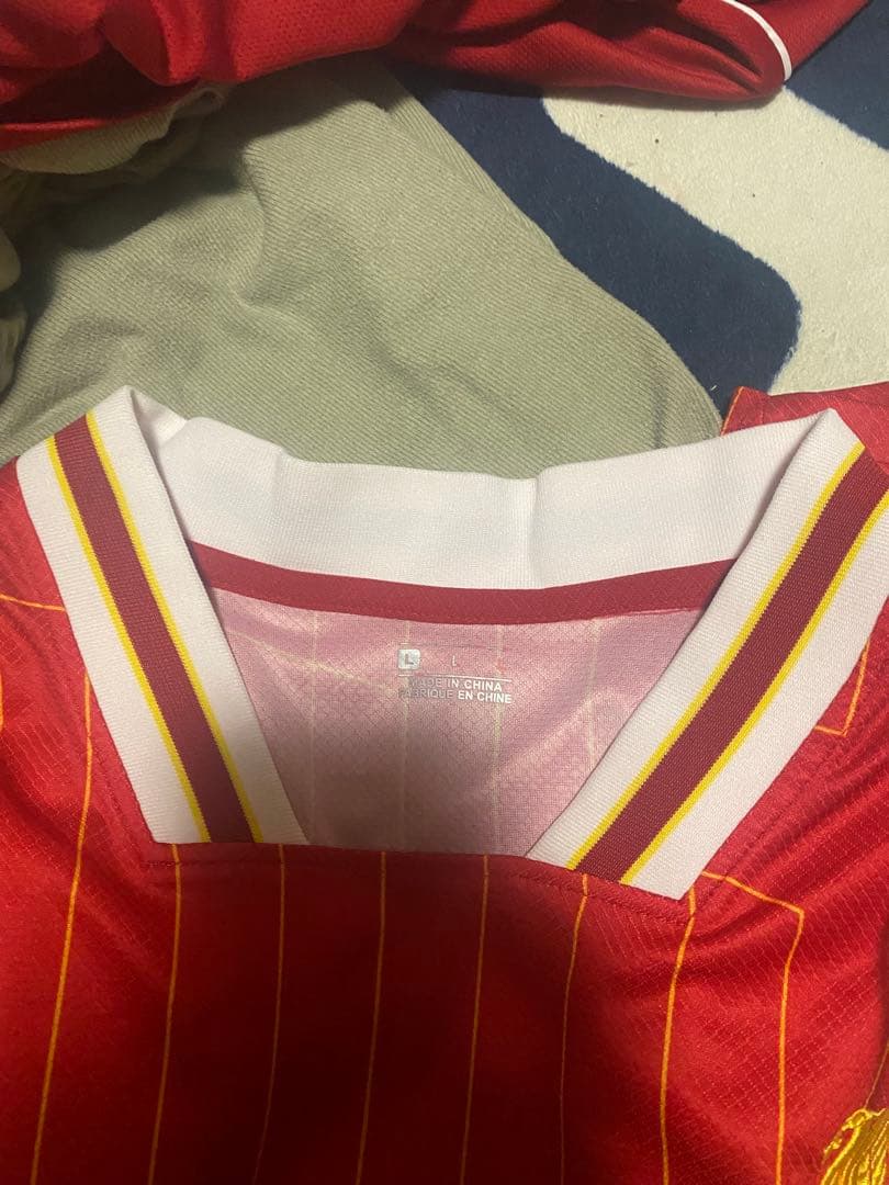 サッカーユニフォーム　レプリカ5着