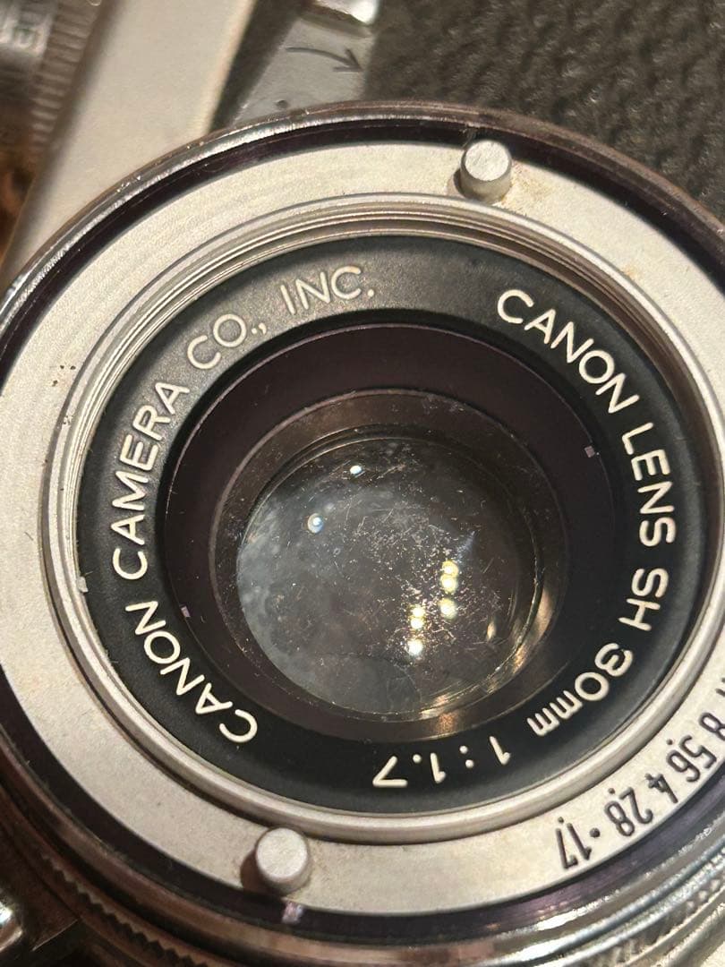 Canon demi EE17 レンジファインダーカメラ