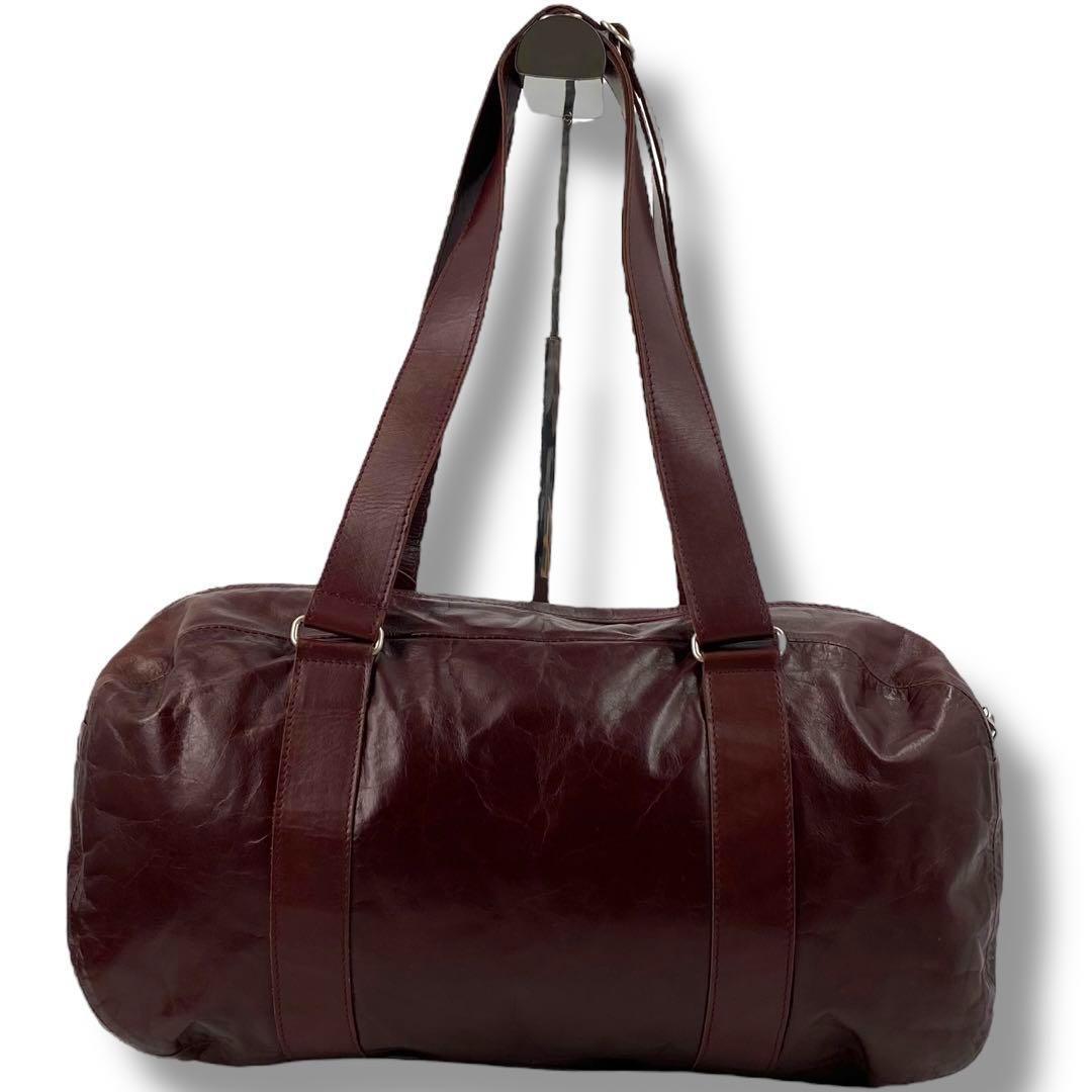 m0851 ANILINE DUFFLE SHOULDER BAG ダッフル