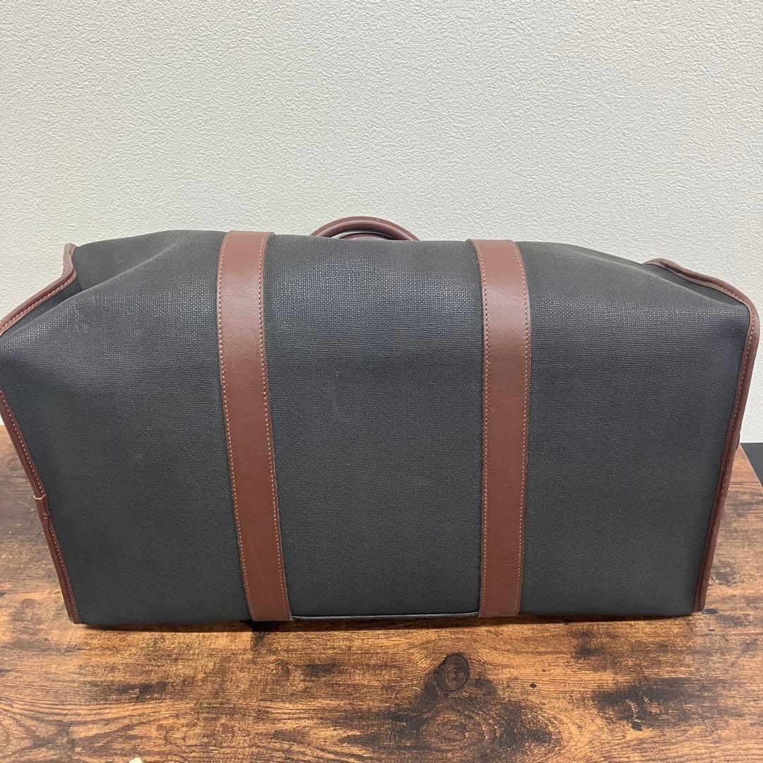 Y*様 ダンヒル Dunhill ボストンバッグ ブラック×ブラウン 美品