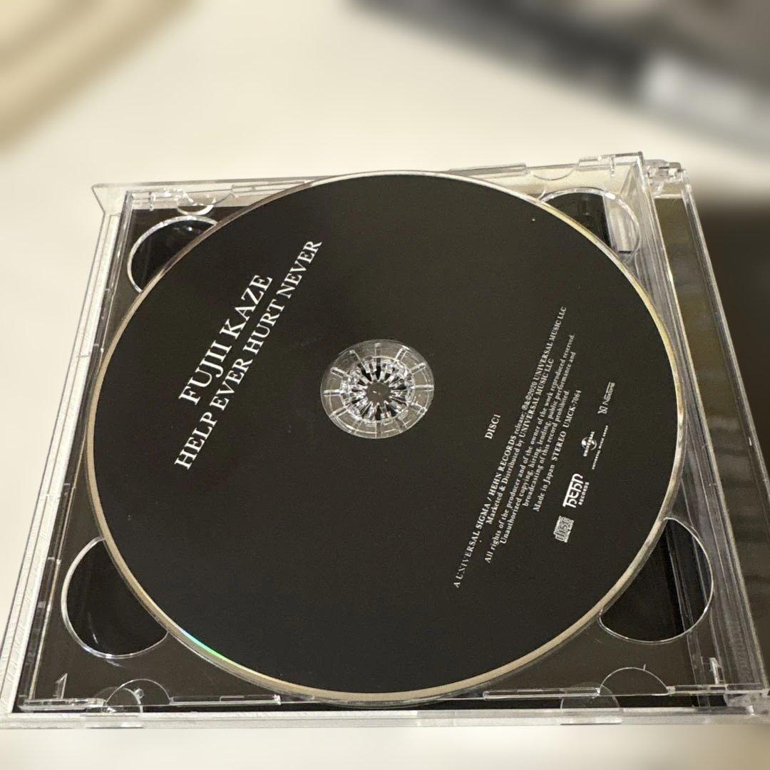 【送料無料】藤井風　初回限定CD HELP EVER HURT NEVER