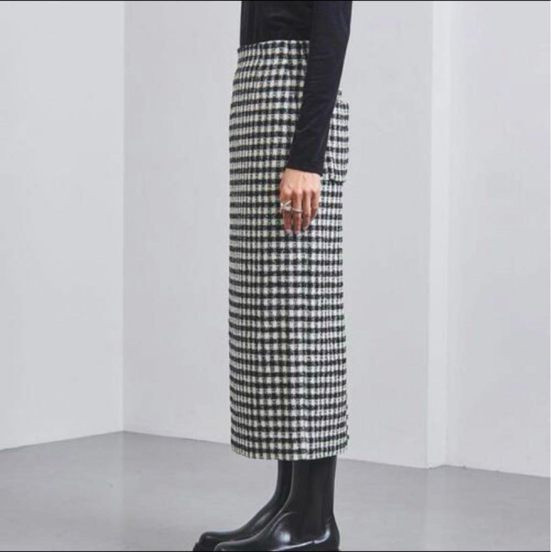【美品】UNITED ARROWS ツイードタイトスカート　36