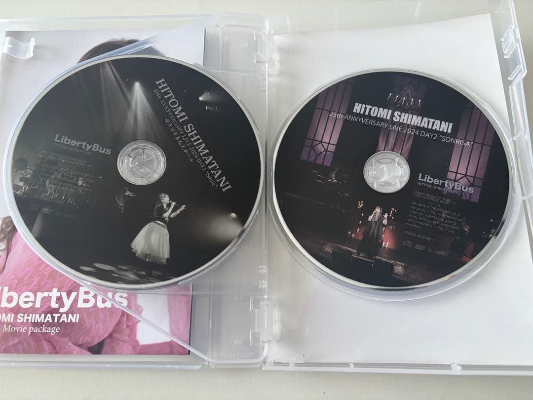 島谷ひとみ「Liberty Bus」CD＋LIVE DVD 5枚