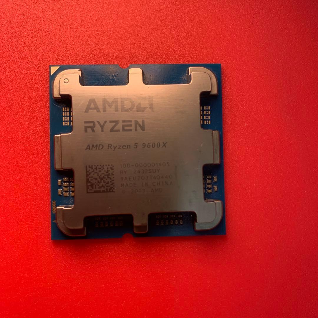 【Zen5 CPU】AMD Ryzen 5 9600X(6コア12スレッド）