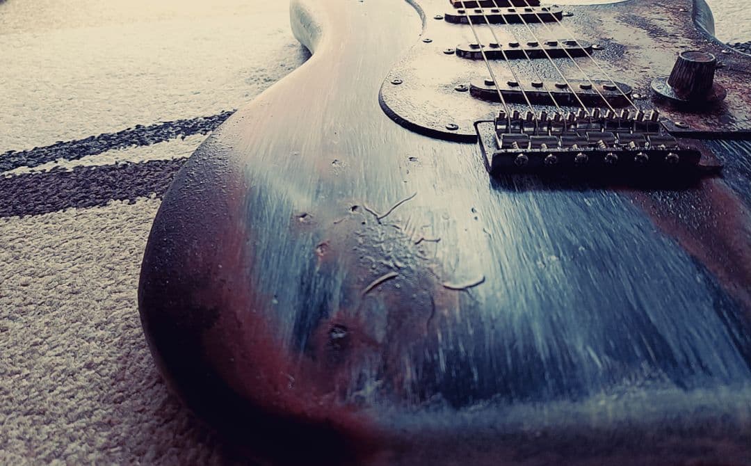 38Guitars ストラトキャスター ST Rust Black レリック 錆