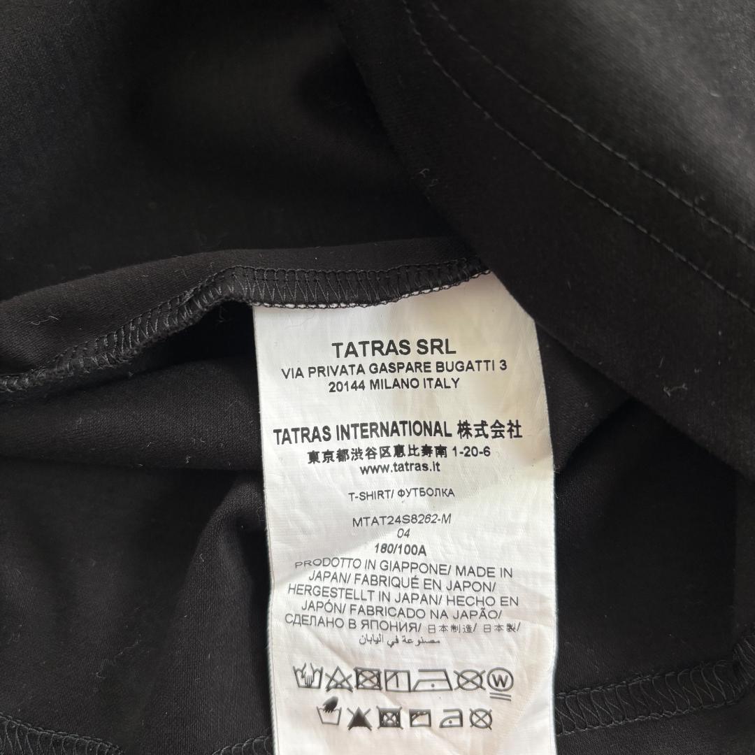 ainori【極美品】タトラス/Tシャツ/ビッグワッペンロゴ/黒/4