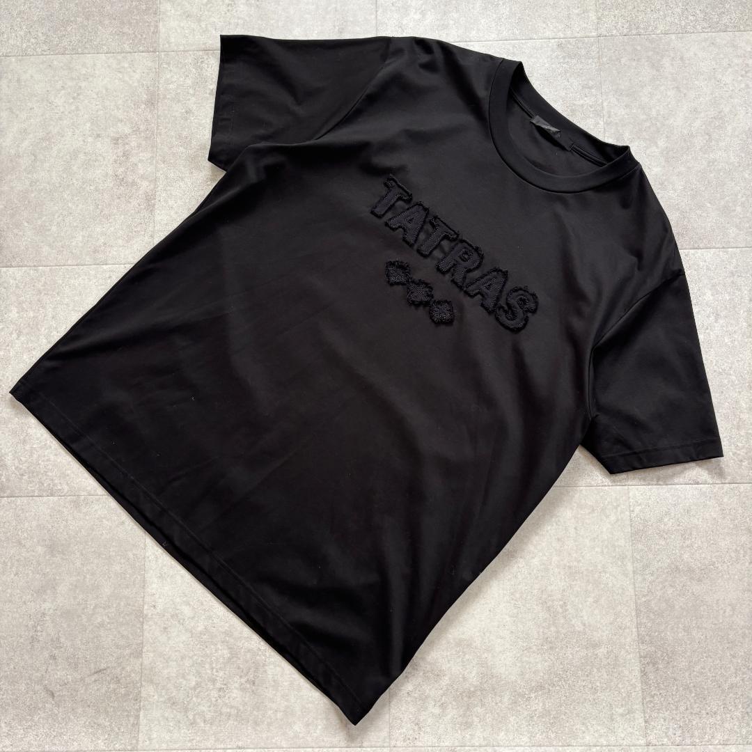 ainori【極美品】タトラス/Tシャツ/ビッグワッペンロゴ/黒/4