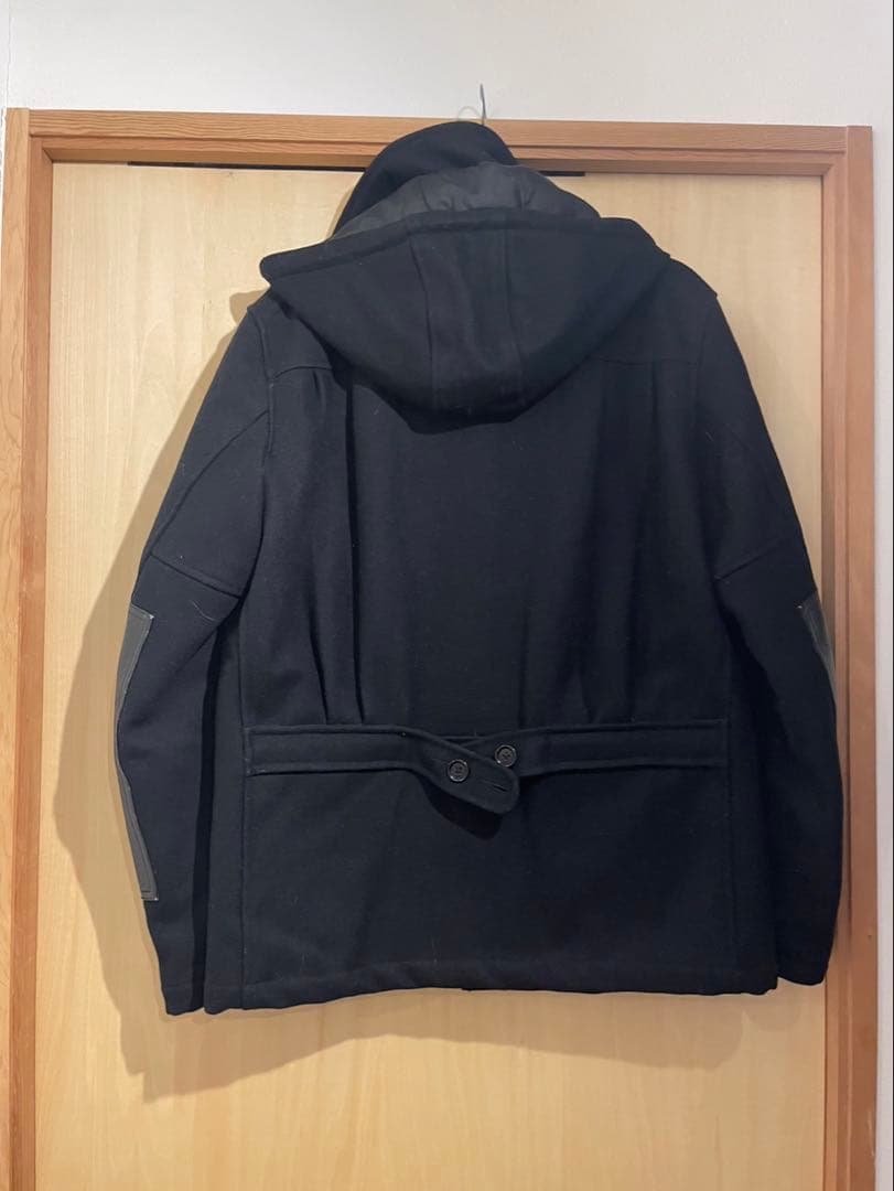 コリンボ　キャンバスバックフォレスターコート　ラムレザー×メルトンウールLサイズ
