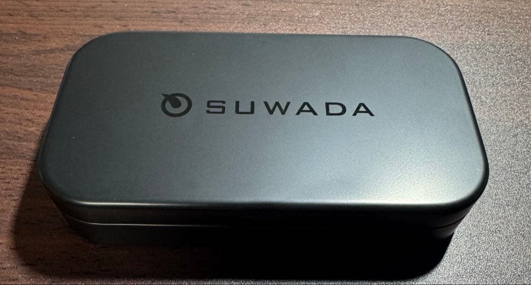 SUWADA ステンレス爪切り ブラックS ケース付き