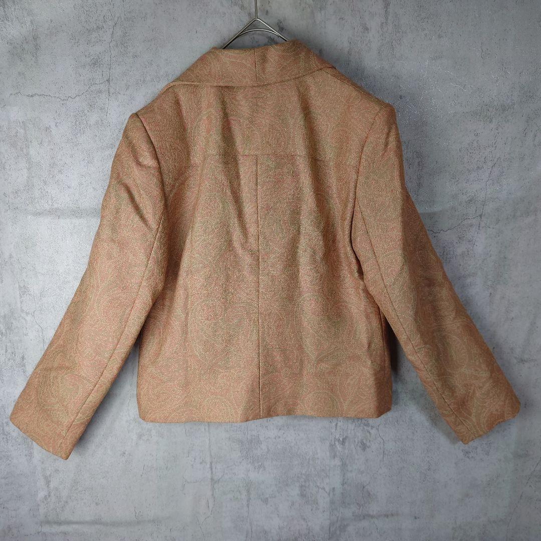 GIVENCHY ジバンシィ テーラード ジャケット 金ボタン ペイズリー柄 L