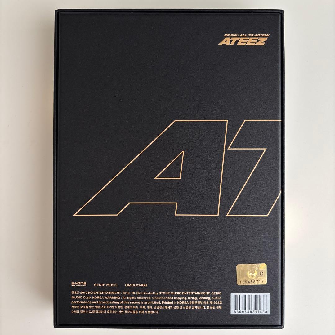 ATEEZ TREASURE EP.FIN：ALL TO ACTION 黒
