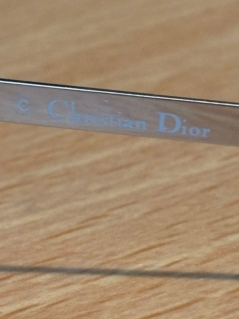 Christian Dior ディオール　リムレス　サングラス　度なし　スター