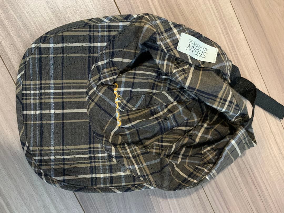 セダンオールパーパス Classic Logo Madras Plaid Cap