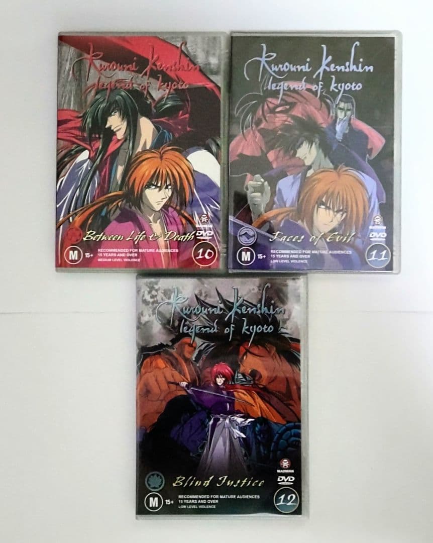 [英語版DVD] るろうに剣心 京都編(全35話)