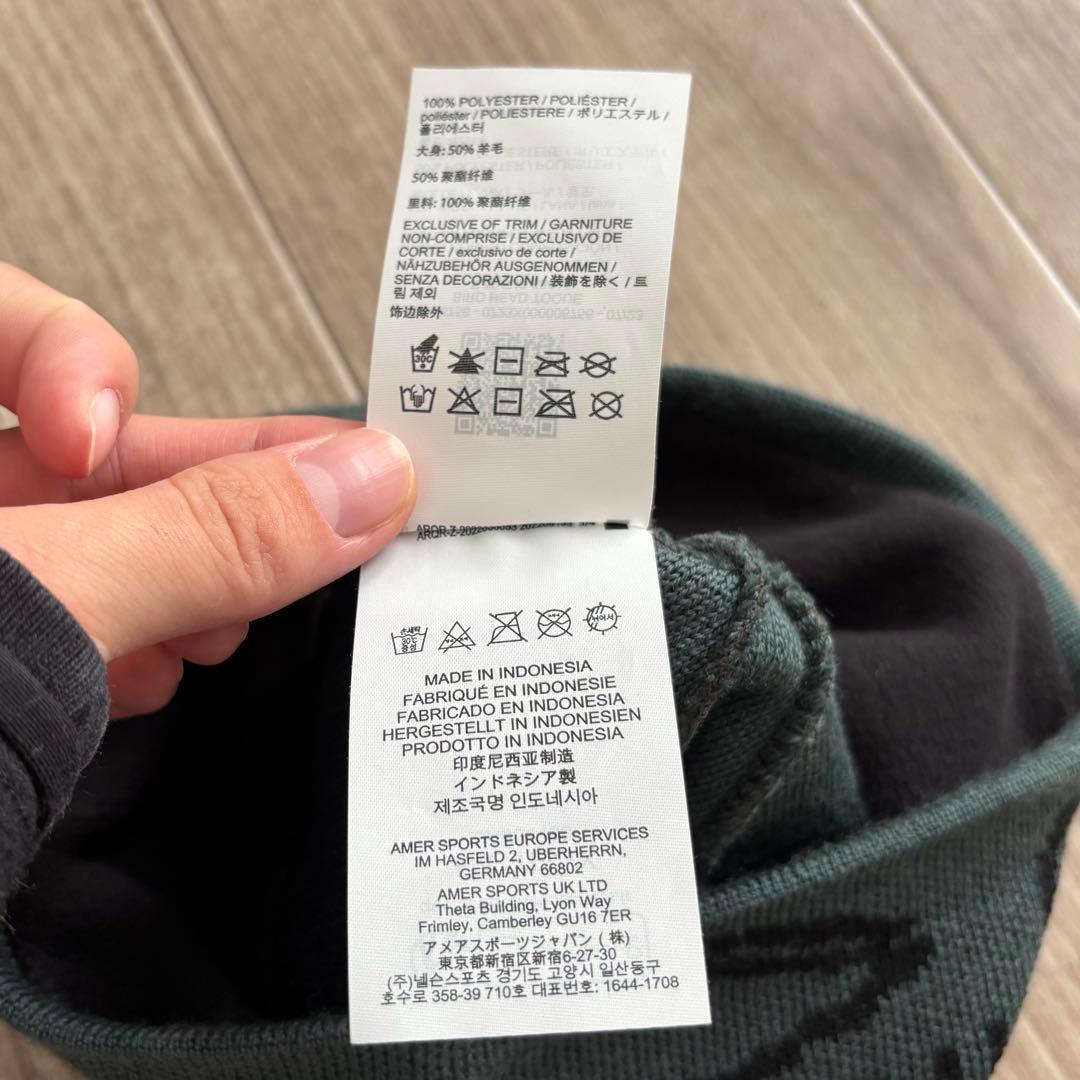 ARC'TERYX グリーン×ブラック ビーニー