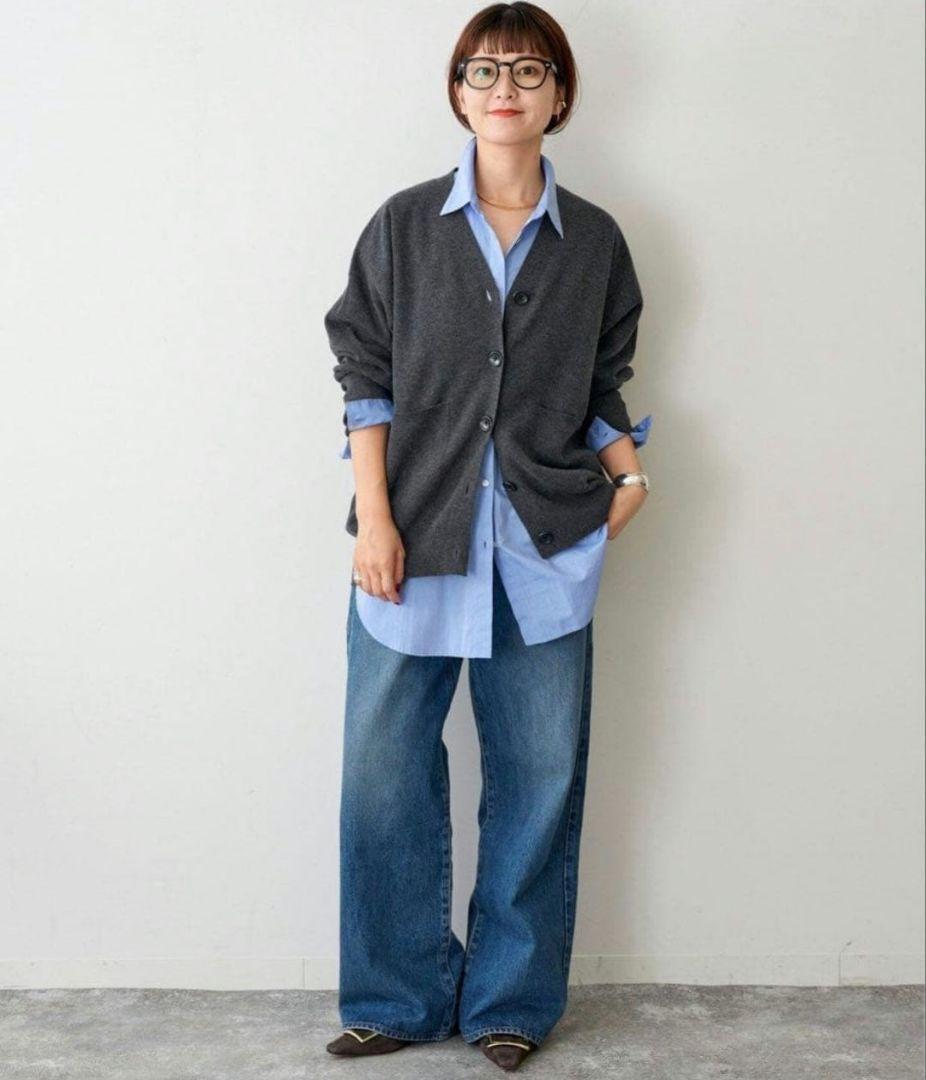 ☆新品☆ 24AW Spick&Span ダブル ジャガード カーディガン