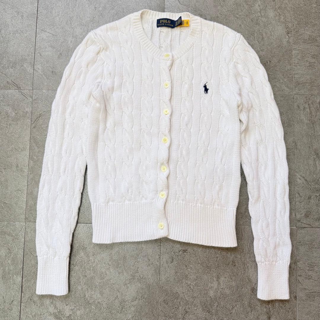 もちこ　現行 QR タグ】 ポロ ラルフ ローレン ケーブルニット