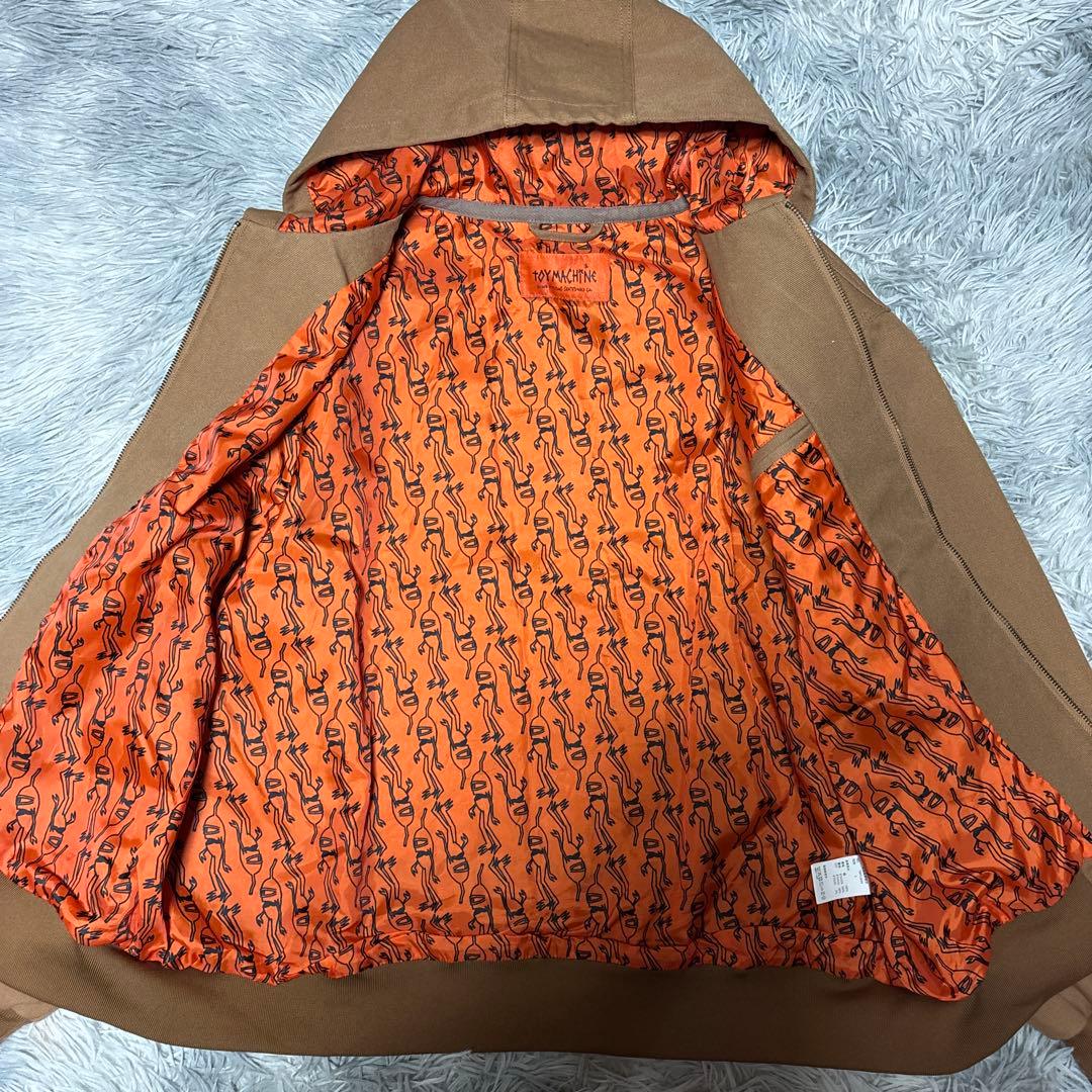 【美品】toy machine トイマシーン ダックパーカー メンズ Lサイズ