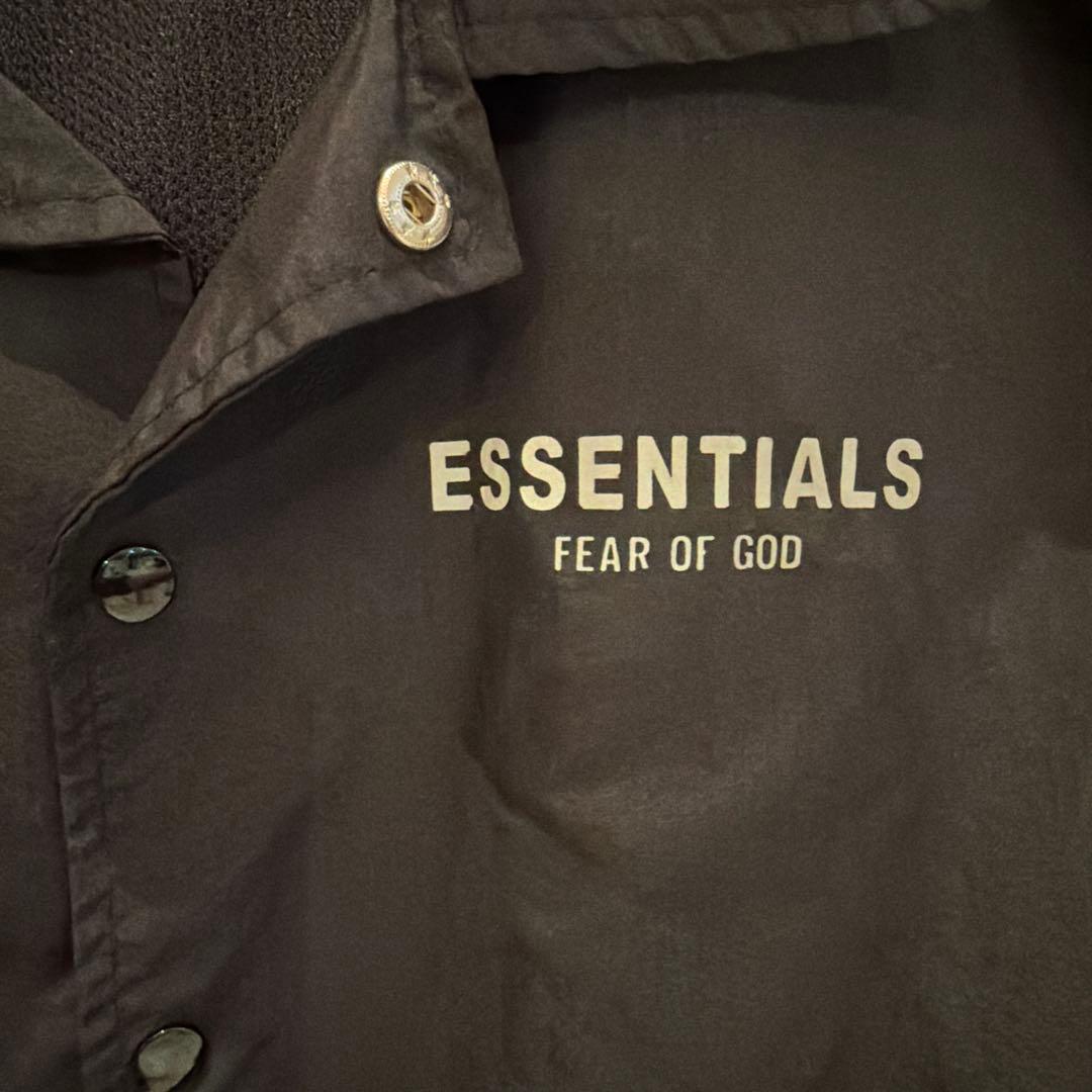 ESSENTIALS FEAR OF GOD ブラックジャケット XL