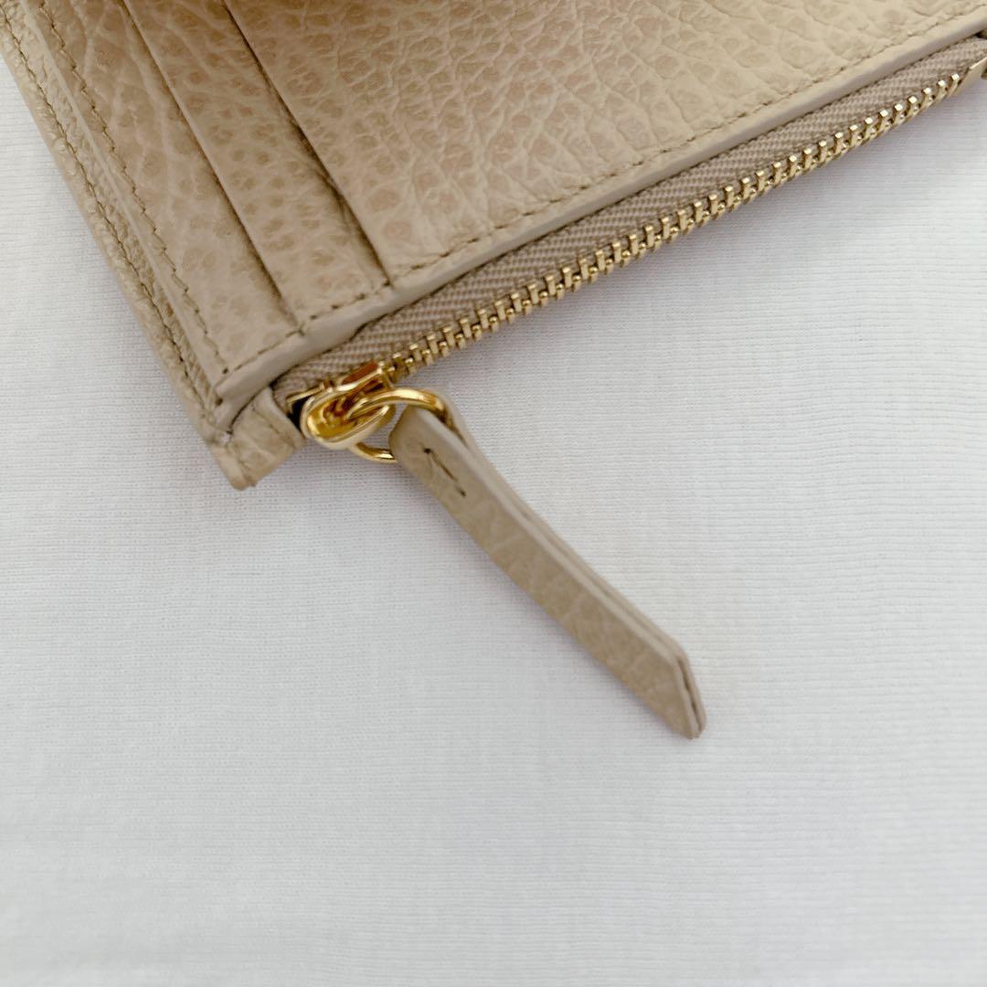 Maison Margiela ユニセックス 三つ折り財布 ベージュ