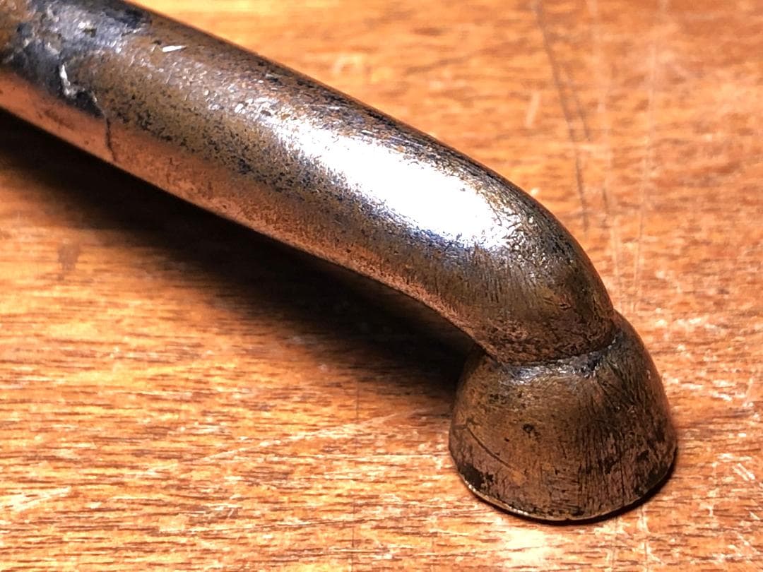 【 豆延銀煙管 】　キセル　12.5ｃｍ　江戸後期
