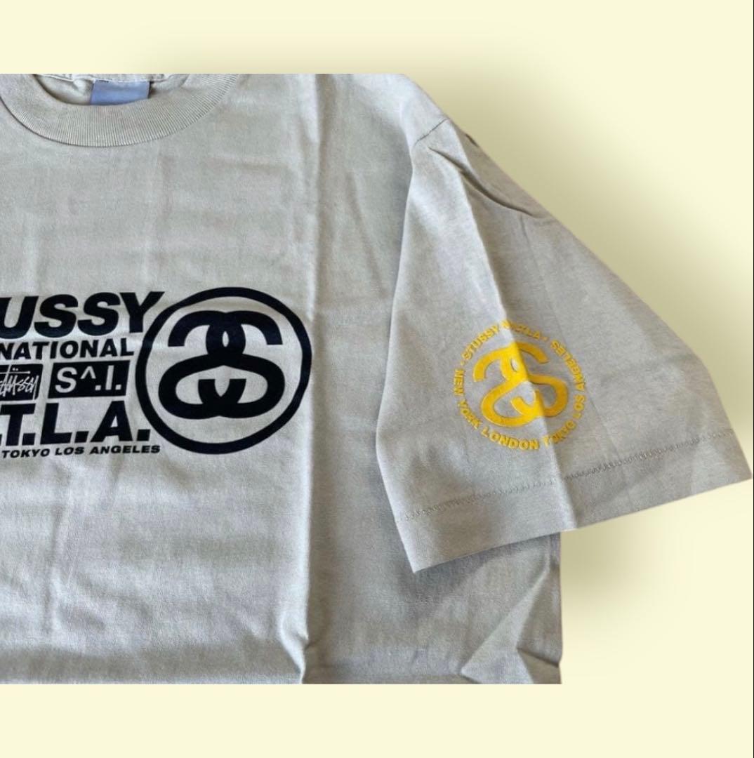 即購入 OLDステューシー Tシャツ M 白 ロゴ 新品