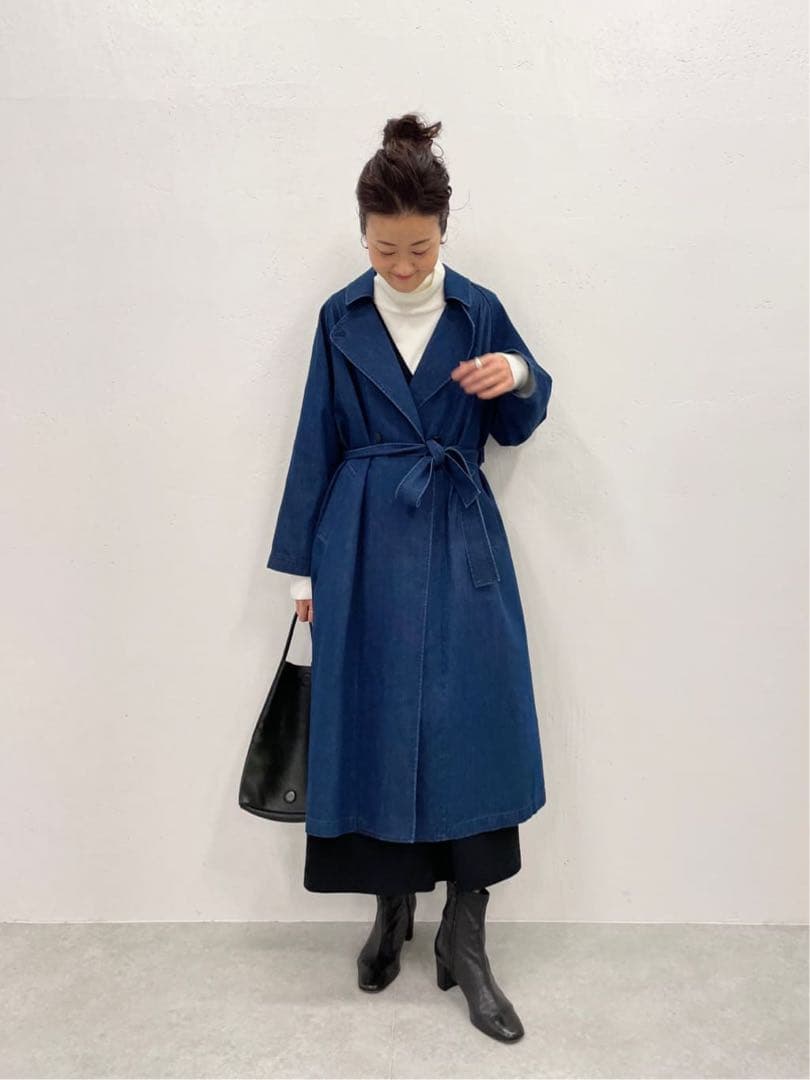 ＊新品未使用タグ付き＊ BEARDSLEY デニムトレンチコート