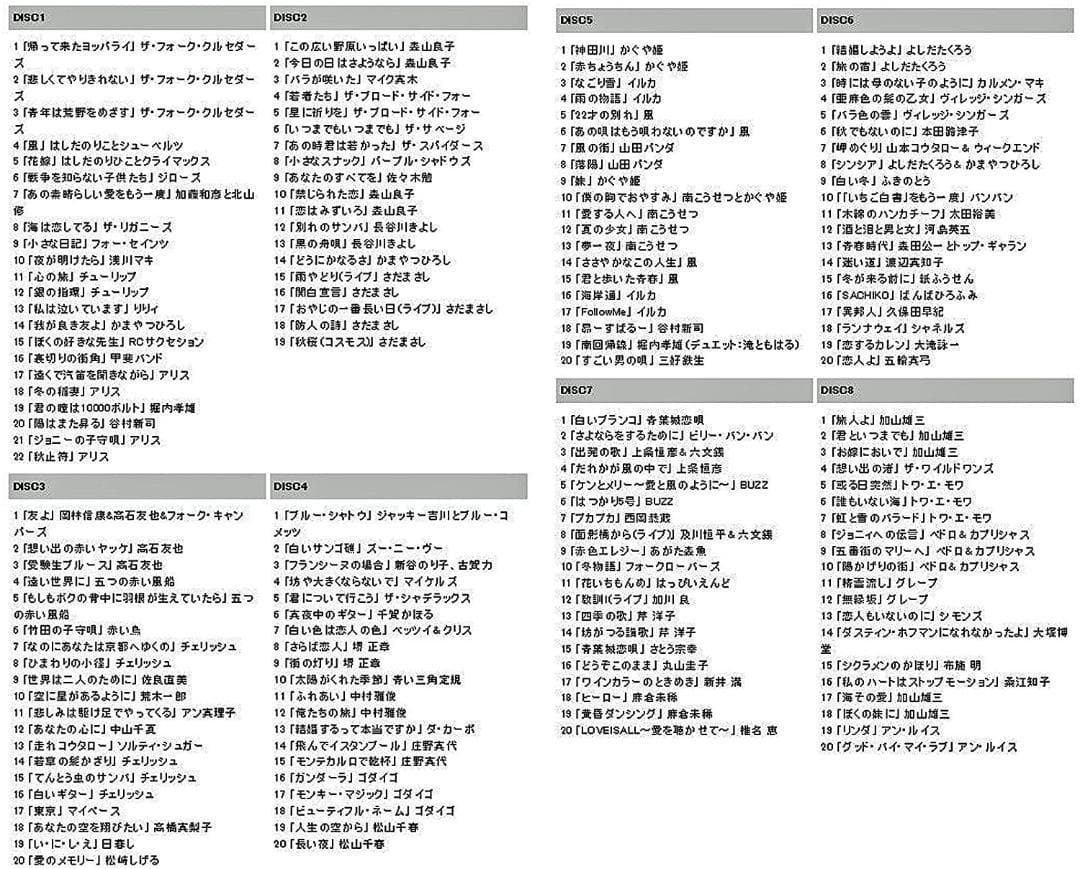 ★CD 13枚セット「私の青春譜 フォーク&ニュ－ミュ－ジックセレクション」★
