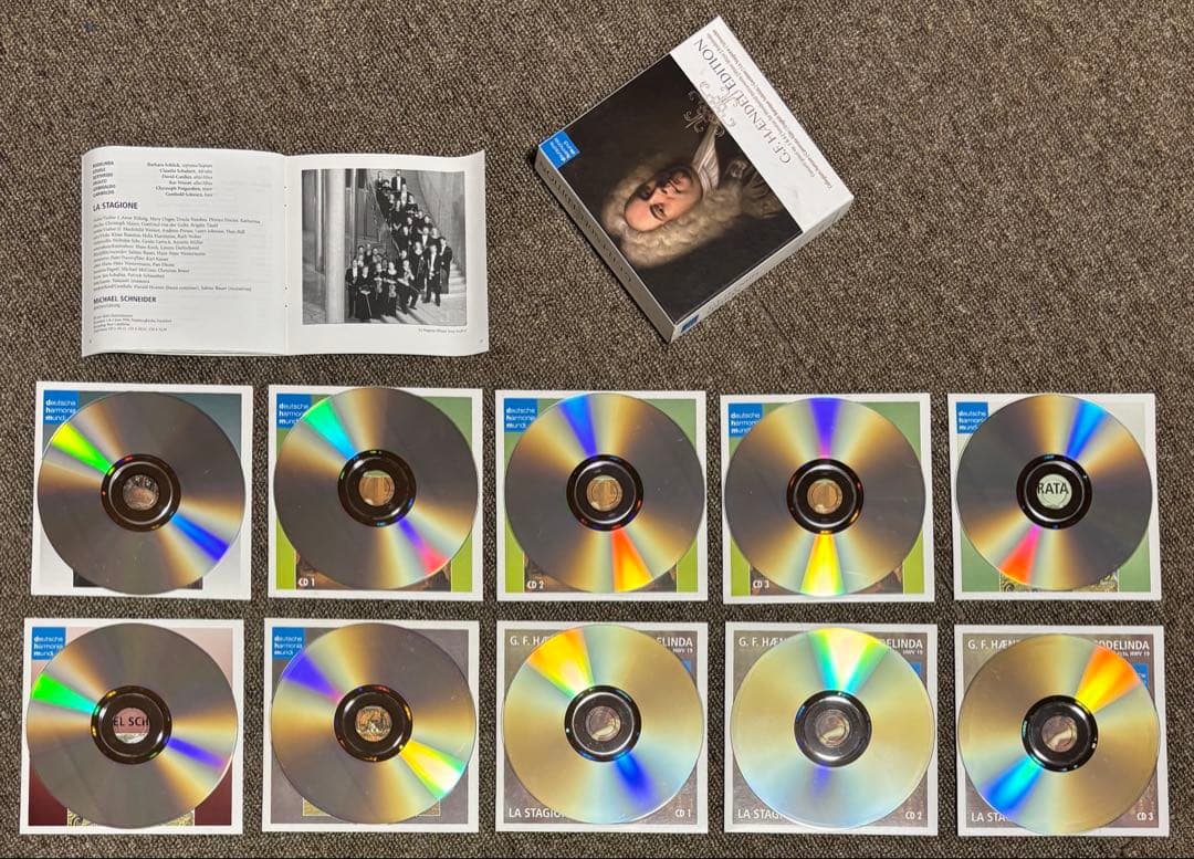 ヘンデル作品集　10CD