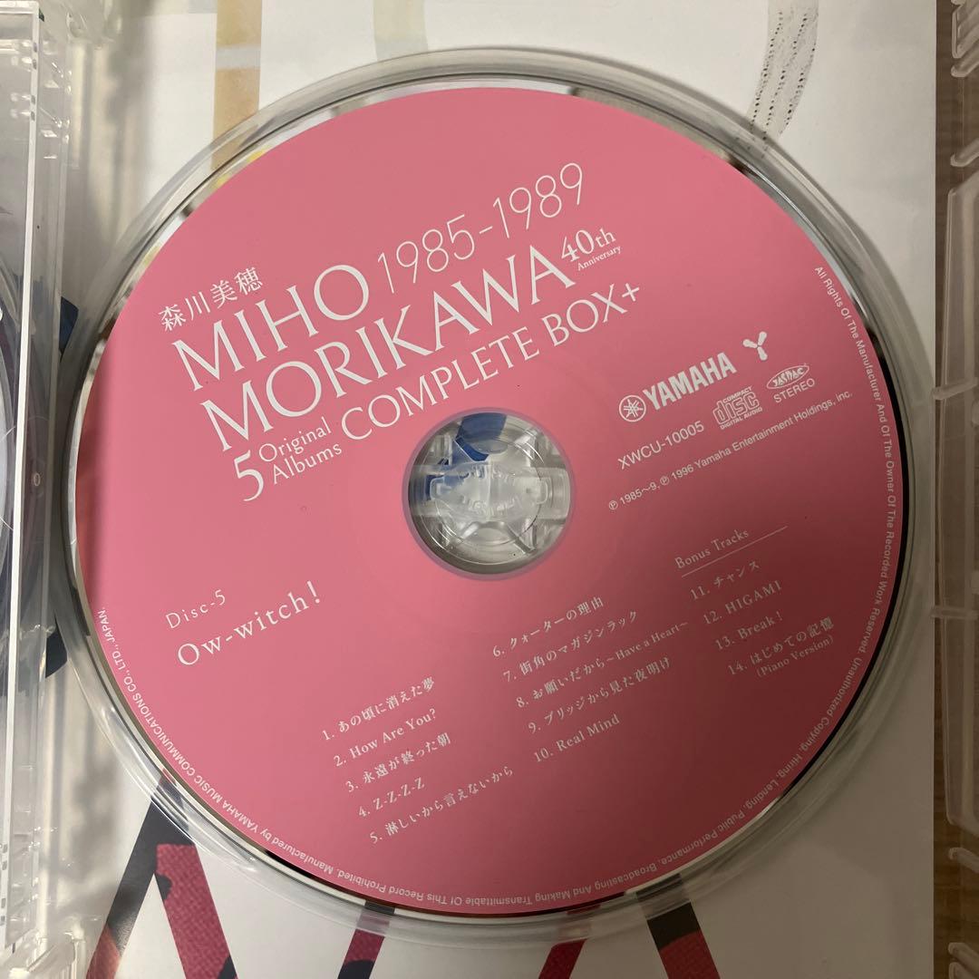 DVD　森川美穂　５　Original Albums COMPLETE BOX