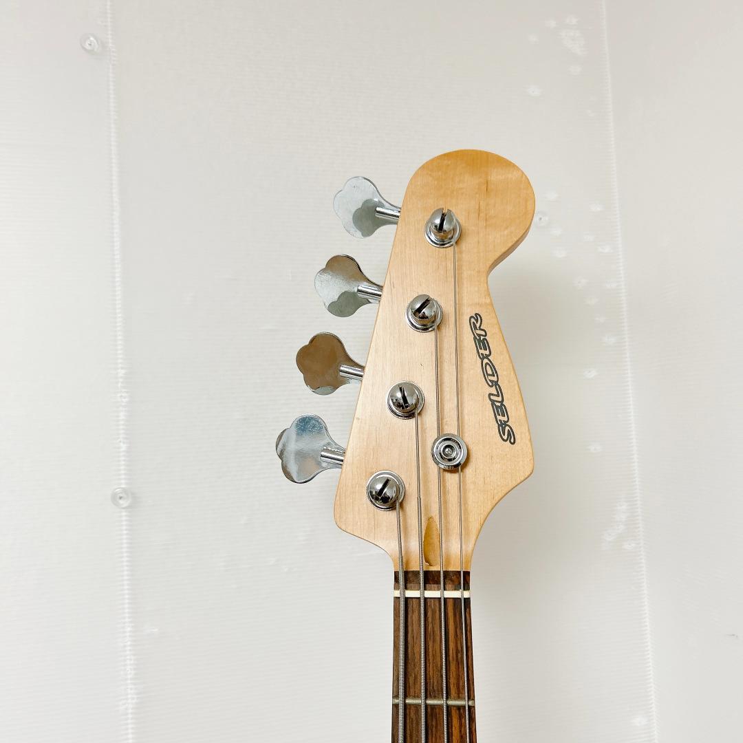 美品 Selder セルダー ジャズベース ジャズベ 紺色 ネイビー