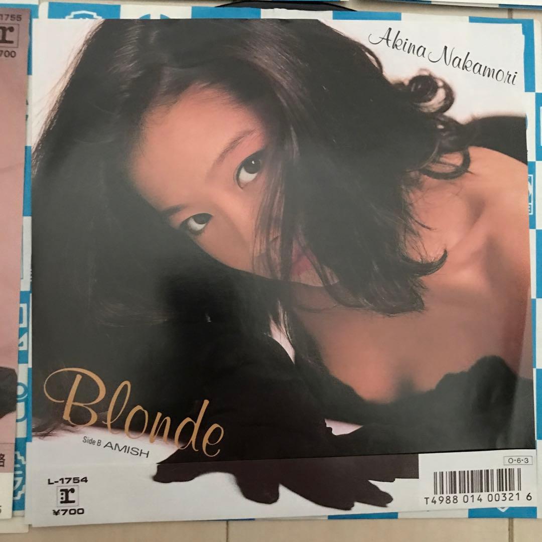 中森明菜 シングルレコード 1４枚セット