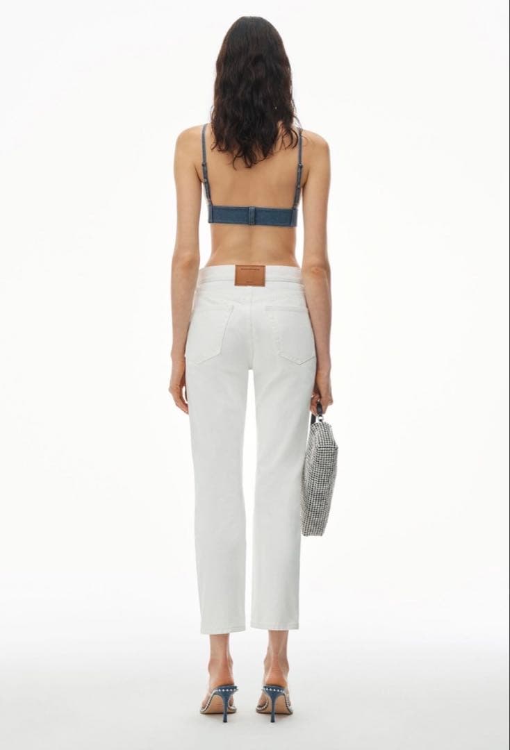 alexanderwang ホワイト デニム