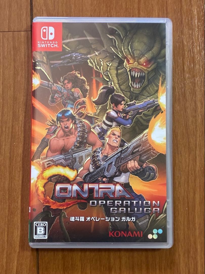 【Switch】魂斗羅 オペレーション ガルガ